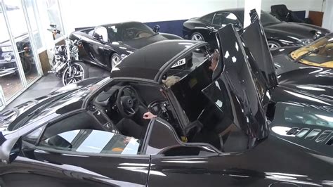 McLaren 675LT Spider Roof And Tonneau Mechanism YouTube