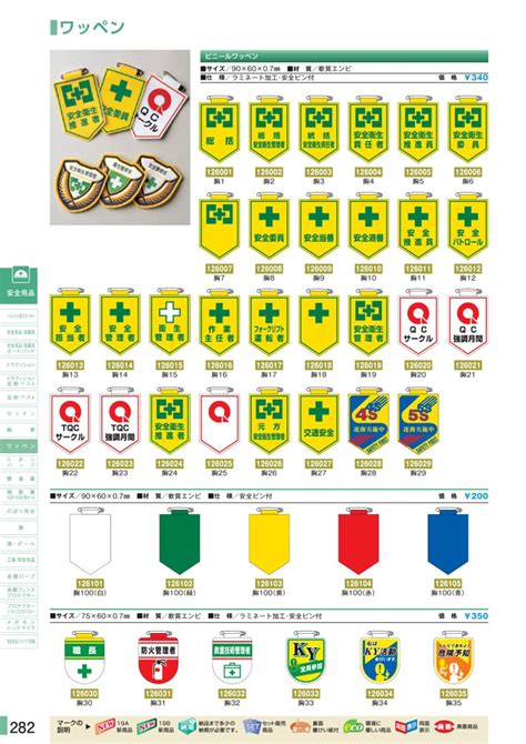 安全用品ストア ビニールワッペン 表記5s 運動実施中 126029 安全管理ワッペン