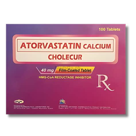 Cholecur Atorvastatin Calcium Mg Film Coated Tablet S Price In The