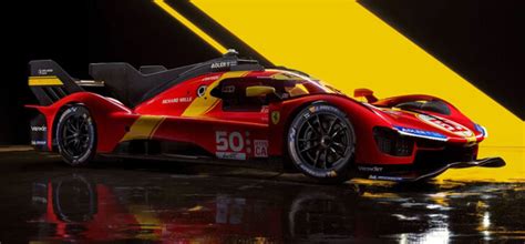 Ferrari 499p Revealed As 2023 Le Mans Hypercar Contender