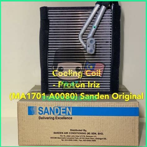 Original Proton Iriz Persona 2016 Sanden Cooling Coil Evaporator BAC