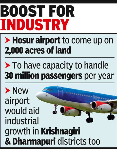 Hosur to soon get international airport, says Tamil Nadu CM M K Stalin | Chennai News - Times of ...