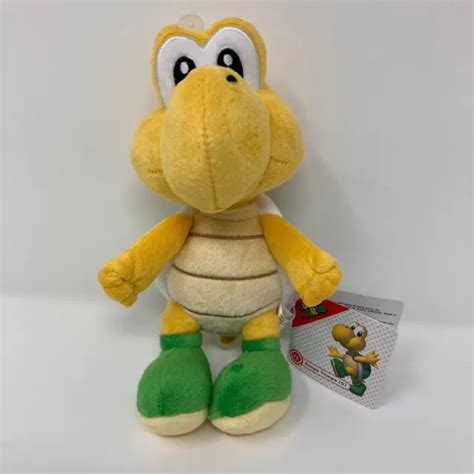 SUPER MARIO KOOPA Troopa Turtle Plush Soft Toy New With Tag Official