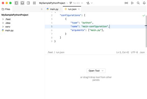 Run Python Code Jetbrains Fleet Documentation