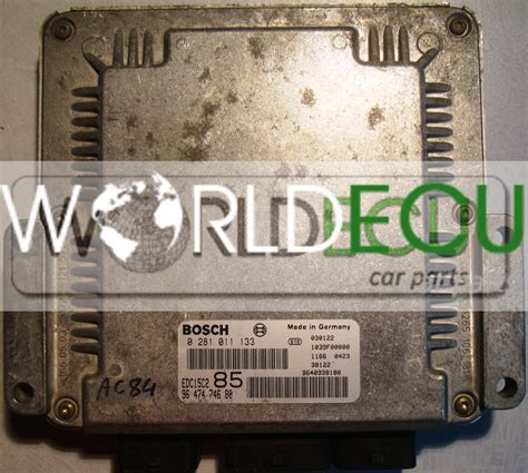 ECU ENGINE CONTROLLER CITROEN C8 PEUGEOT 807 0281011133 9647474680