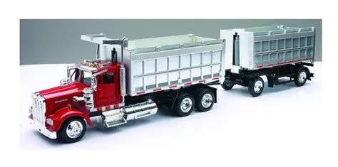 Trailer Kenworth Volteo Doble Color Rojo New Ray Esc En Venta En