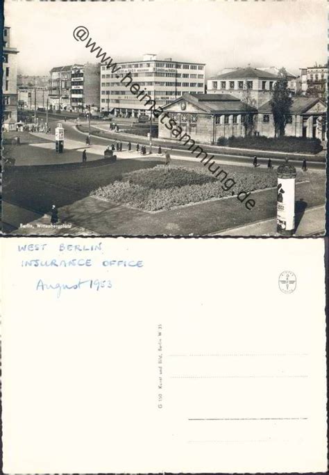 Historische Ansichtskarten Berlin Schöneberg Wittenbergplatz 02