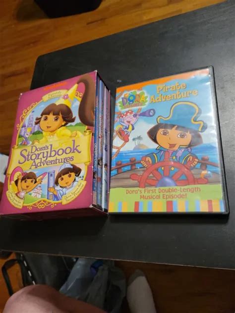 Dora Lexploratrice Doras Storybook Adventures Dvd 2011 Lot De 3 Disques Plus Bonus Eur 11