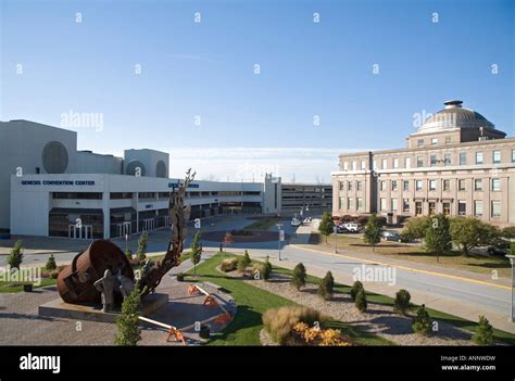 Downtown Gary Indiana Stock Photo Alamy