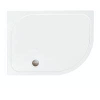 Merlyn Mstone Offset Quadrant Shower Tray With Waste Mm X Mm