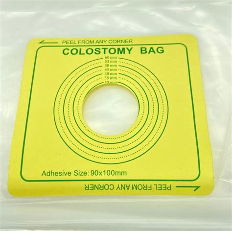 Disposable Stoma Bag Colostomy Cheap Price Two Piece Stoma Bag China