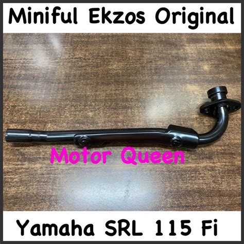 Manifold Miniful Muffler Exhaust Ekzos Pipe Yamaha Lagenda Srl Fi