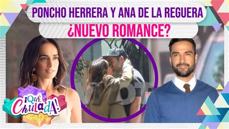 Tremendo Beso Poncho Herrera Y Ana De La Reguera Son Captados