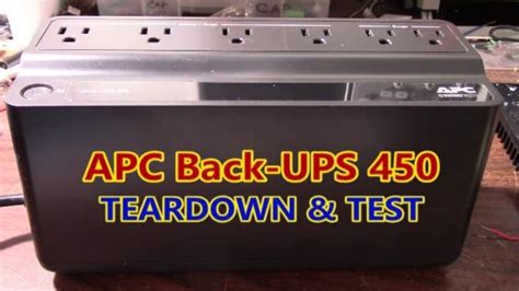 Apc Back Ups Battery Backup Supply Teardown Youtube