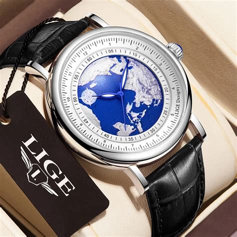 Lige Reloj Anal Gico De Cuero Para Hombre Accesorio De Pulsera De