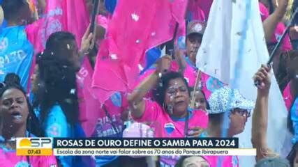 V Deo Rosas De Ouro Define O Samba Enredo Para O Carnaval De