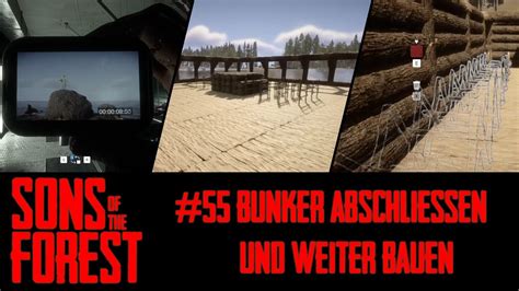 Sons Of The Forest Folge Bunker Bauen Deutsch Gameplay Let