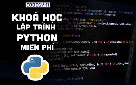 Kh A H C L P Tr Nh Python Mi N Ph Do Codegym N Ng X Y D Ng