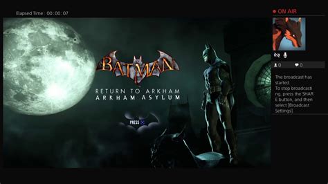 Brennanbi S PS4 Livestream Batman Arkham Asylum 18 YouTube