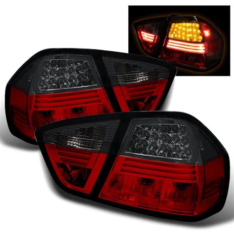 Akkon For Bmw E Series Doors Sedan Red Smoke Led Tail