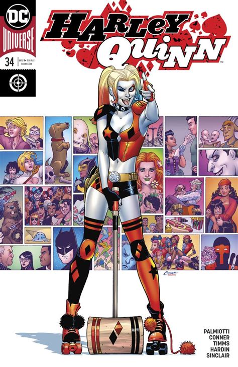 The Cover To Harleys New Comic Book Harley Queen 3 Is Shown In This Image