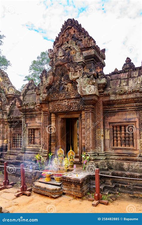 Cambodia Siem Reap The Archaeological Park Of Angkor Banteay Srei