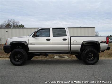 2004 Chevrolet Silverado 2500 Hd Ls 6 6 Duramax Turbo Diesel Lifted 4x4 Crew Cab