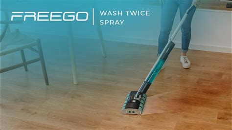 FreeGo Wash Twice Spray Elektrowischmopp YouTube