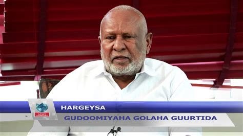 Gudoomiyaha Golaha Guurtida Somaliland Oo Ka Hadlay Baladwayne Youtube