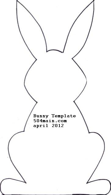 Bunny Silhouette Free Printable Bunny Template 20 Bunny Rabbit