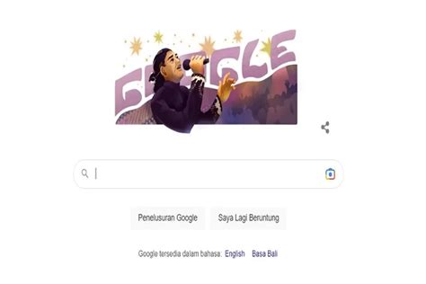 Didi Kempot Jadi Google Doodle Hari Ini Mengenang Hari Spesial Sang