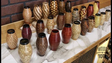 Woodturning // Making 30 Vases - YouTube