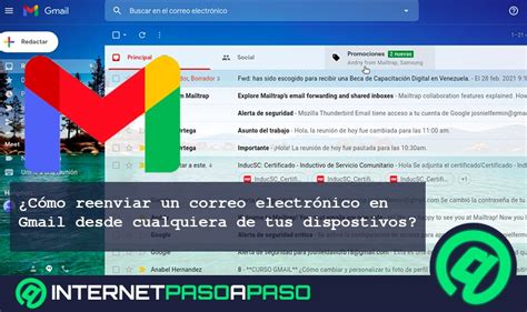 Reenviar Correo En Gmail Gu A Paso A Paso