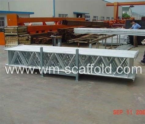 Steel Scaffolding Ringlock Lattice Girder Astm Q Hot Dip Galvanized