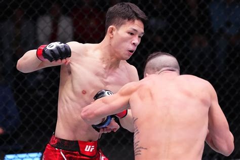 Hyun Sung Park Bags Violent Finish Of Shannon Ross At Ufc Vegas