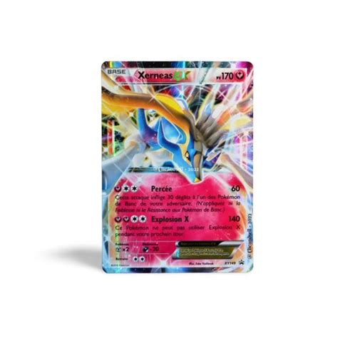 Carte Pokémon Xerneas Ex 170 Pv Xy149 Promo Neuf Fr Cdiscount Jeux