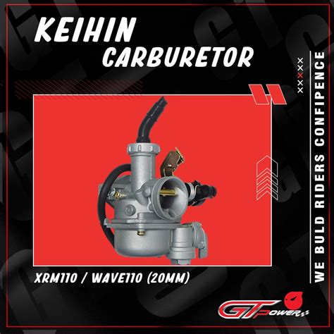 Keihin Carburator Honda XRM110 WAVE11020MMCarburator Shopee