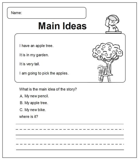 Main Idea And Details Graphic Organizer Examples Edrawmax Online