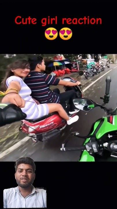 Cute Girl Reaction Kawasaki Ninja Zx10r 🔥🔥😍😍 Zx10r Zx10r Viral Trending Shorts Short 2k 😻😻