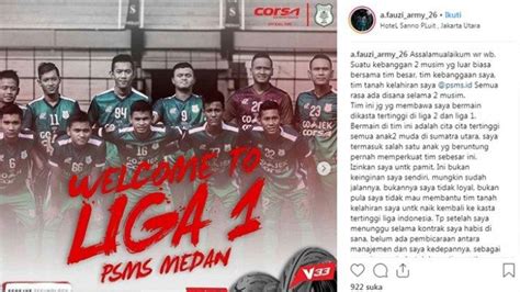 Kiper Psms Ahmad Fauzi Pilih Cabut Karena Kontrak Tak Jelas Minta Maaf