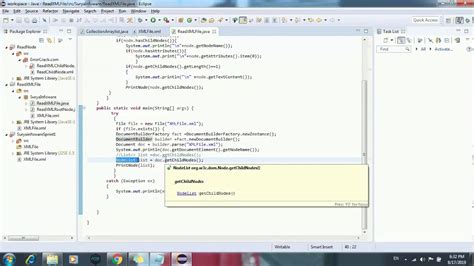 How To Read Xml File Using Java Youtube