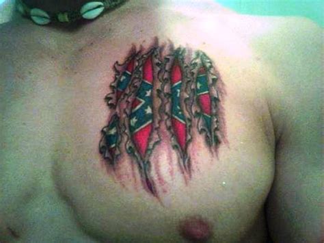 30 Cool Rebel Flag Tattoos - SloDive