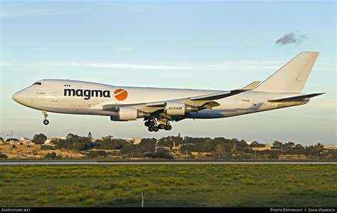 Aircraft Photo Of Tf Akd Boeing 747 409fscd Magma Aviation 629865