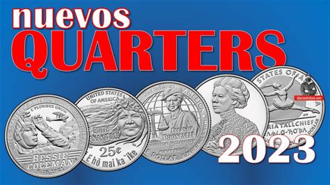 Los Nuevos Quarters 2023 Monedas De 25 De Estados Unidos