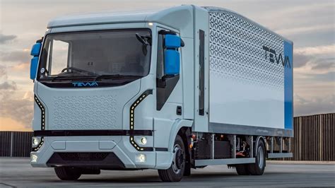 Tevva S Hydrogen Electric Truck Completes A Wintry Range Test Driving