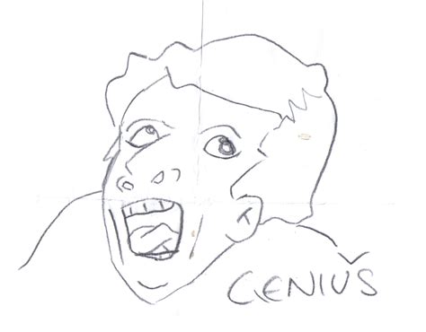 The Original Pencil Drawing I Did For This Meme Genius Know Your