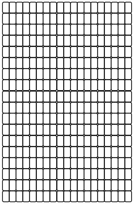 Free Beading Graph Paper Throughout Blank Perler