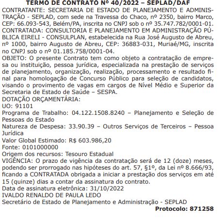 Concurso Sespa Banca Definida Veja