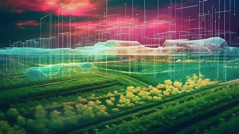 Premium Ai Image Modern Precision Agriculture Technologies For