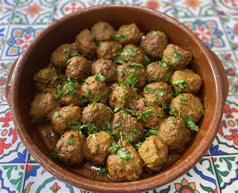 Moroccan Spicy Meatballs Tajine Recipe Levana Cooks